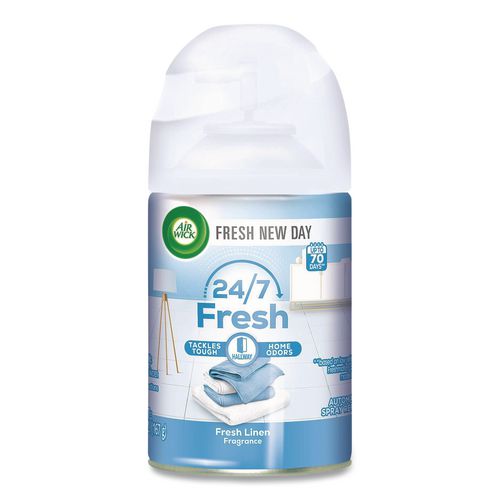 Image of Air Wick® 62338-82314 Freshmatic Ultra Automatic Spray Refill, Fresh Linen, 5.89 Oz Aerosol Spray