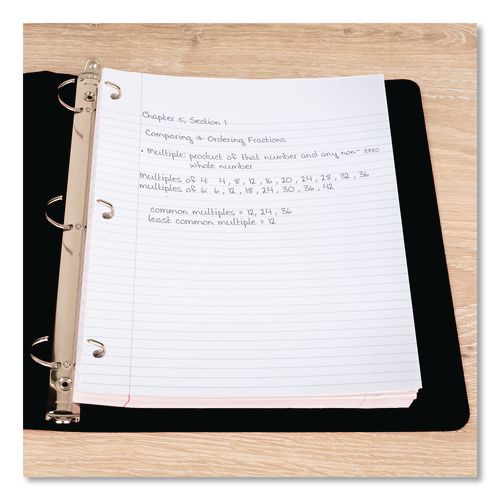 Image of Mead® 17208 Filler Paper, 3-Hole, 8.5 X 11, College Rule, 200/pack