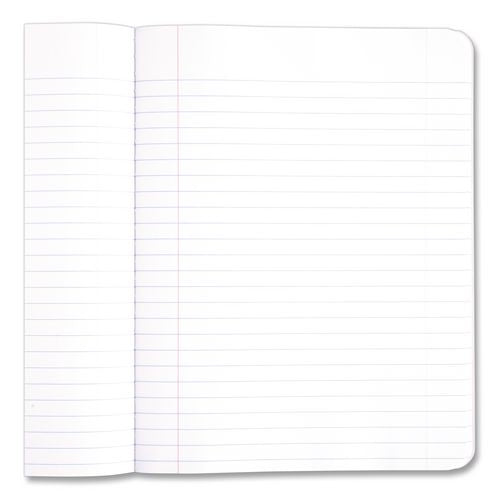 Image of Mead® 09910 Composition Book, Wide/Legal Rule, Black Cover, (100) 9.75 x 7.5 Sheets