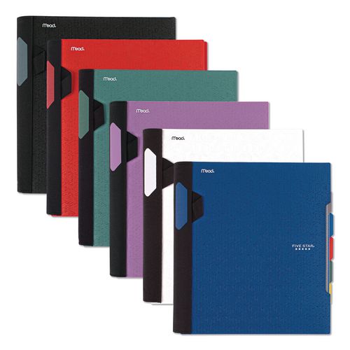 Image of Five Star® 06326 Advance Wirebound Notebook, 5-Subject, Medium/College Rule, Randomly Assorted Cover Color, (200) 11 x 8.5 Sheets