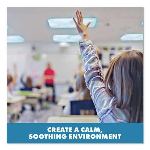 Image of Educational Insights® 1235 Light Filters, Rectangular, Calming Clouds, 4 ft x 2 ft, Blue/White, 4 Filters