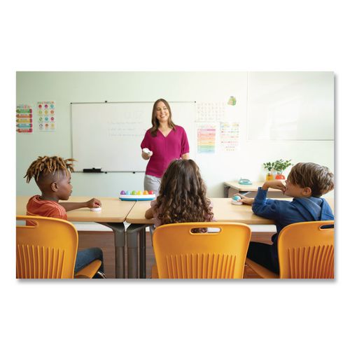 Image of Educational Insights® 7886 Wireless Eggspert with Six Student Buttons and One Teacher Remote, Ages 6 and Up, 8 Pieces