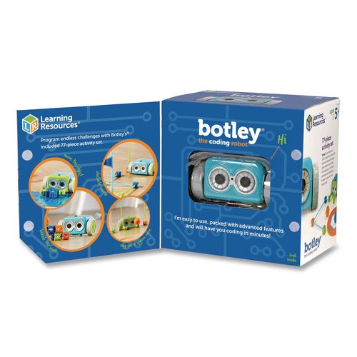 Image of Learning Resources® LER2935 Botley the Coding Robot Activity Set, Grades K to 4, 77 Pieces
