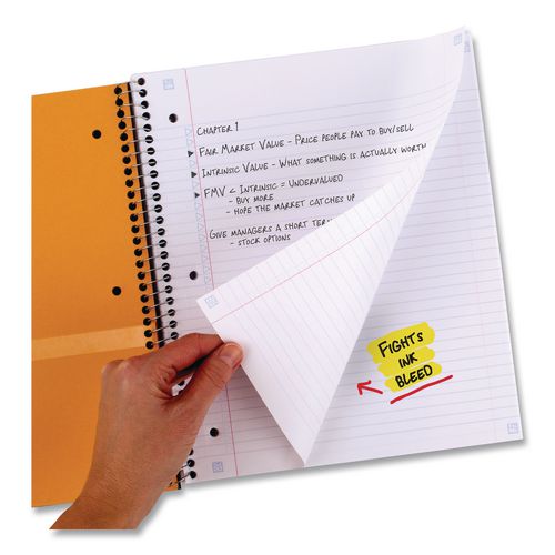 Image of Five Star® 06210 Wirebound Notebook, 3-Subject, Medium/College Rule, Randomly Assorted Cover Color, (150) 11 x 8.5 Sheets
