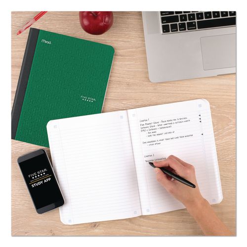 Image of Five Star® 850065 Composition Book, Medium/College Rule, Randomly Assorted Cover Color, (80) 9.75 x 7.5 Sheets