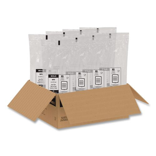 Image of SOLOÂ® Compostable Paper Dinnerware, ProPlanet Seal, Plate, 6" dia, White, 1,000/Carton