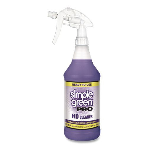 Image of Simple Green® 2110101203032 Pro HD Cleaner Ready-To-Use, 32 oz Spray Bottle, 12/Carton