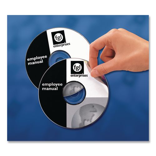 Image of Avery® 05931 Laser Cd Labels, Matte White, 50/pack