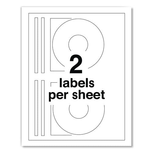 Image of Avery® 06692 Laser Cd Labels, Matte White, 30/pack