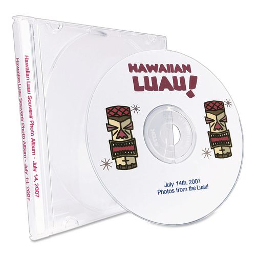 Image of Avery® 08691 Inkjet Cd Labels, Matte White, 100/pack