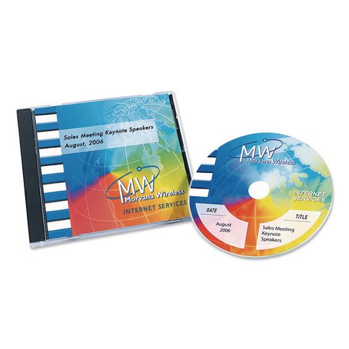 Image of Avery® 08960 Full Face CD Labels, Matte White, 40/Pack