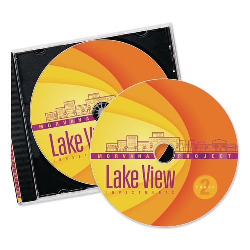 Image of Avery® 08960 Full Face CD Labels, Matte White, 40/Pack