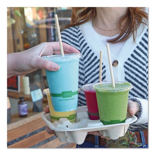 Image of World Centric® CPCS16 PLA Clear Cold Cups, 16 oz, Plastic, Clear, 1,000/Carton