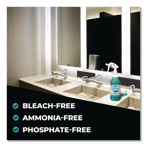 Image of Simple Green® 1710101251032 Pro Bathroom Cleaner Ready-To-Use, 32 oz Spray Bottle, 12/Carton
