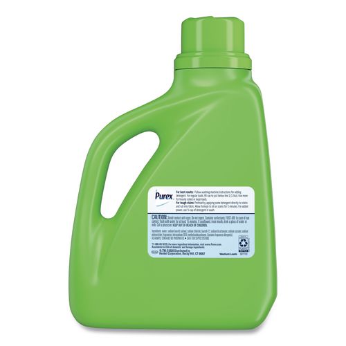 Image of Purex® 10024200011205 Ultra Natural Elements He Liquid Detergent, Linen And Lilies, 75 Oz Bottle, 6/carton