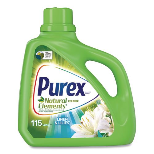 Image of Purex® 01134EA Ultra Natural Elements He Liquid Detergent, Linen And Lilies, 150 Oz Bottle