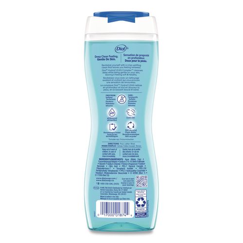 Image of Dial® 17000 02653 Body Wash, Spring Water Scent, 16 oz, 6/Carton