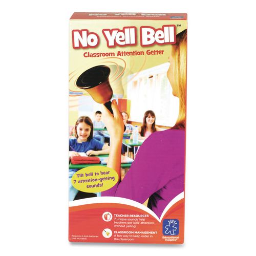 Image of Educational Insights® 1250 No Yell Bell, Matte Gold