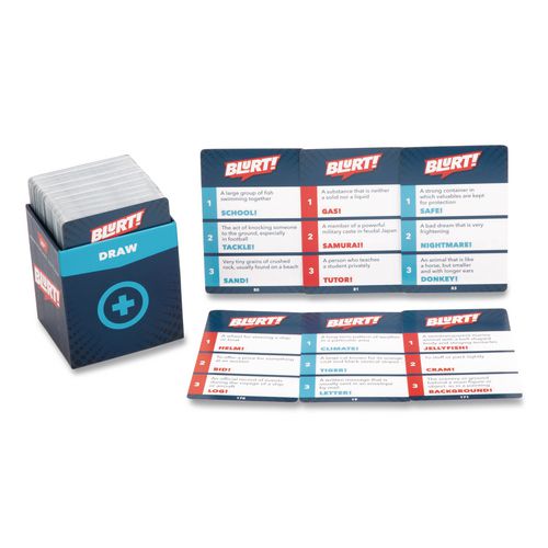 Image of Educational Insights® 2917 BLURT! Memory and Problem Solving Game, 3 to 6 Players, Ages 7 and Up, 207 Pieces