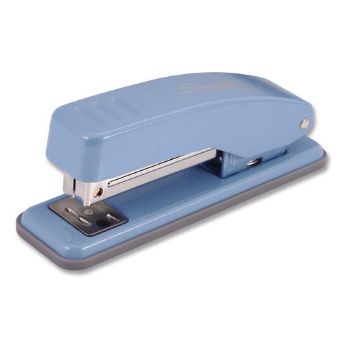 Image of Swingline® S701069 Cub Compact Metal Staplers, 20 Sheet Capacity, Electric Blue