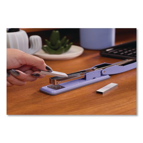 Image of Swingline® S701071 Cub Compact Metal Staplers, 20 Sheet Capacity, Periwinkle
