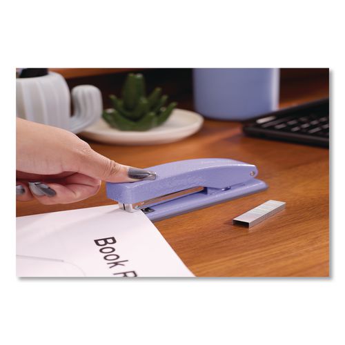 Image of Swingline® S701071 Cub Compact Metal Staplers, 20 Sheet Capacity, Periwinkle
