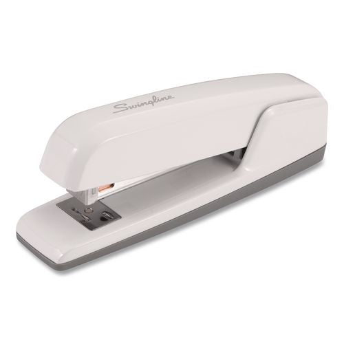 Image of Swingline® S7074738 747 Business Full Strip Desk Stapler, 30 Sheet Capacity, Arctic White
