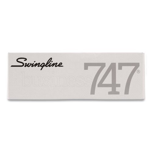 Image of Swingline® S7074738 747 Business Full Strip Desk Stapler, 30 Sheet Capacity, Arctic White