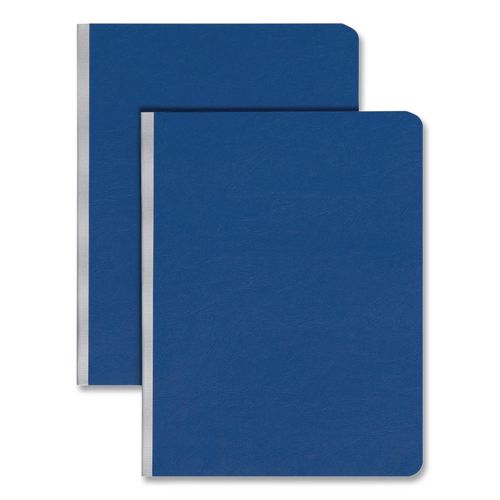 Image of Smead 81352 Prong Fastener Premium Pressboard Report Cover, Two-Piece Prong Fastener, 3" Capacity, 8.5 X 11, Dark Blue/dark Blue
