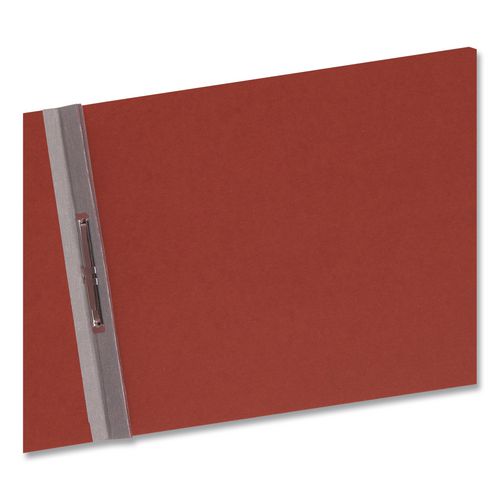 Image of Smead 81724 Prong Fastener Premium Pressboard Report Cover, Two-Piece Prong Fastener, 2" Capacity, 8.5 X 11, Red/red