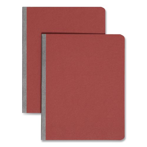 Image of Smead 81752 Prong Fastener Premium Pressboard Report Cover, Two-Piece Prong Fastener, 3" Capacity, 8.5 X 11, Red/red