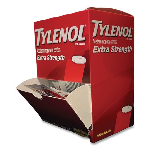 Image of Tylenol® 64478 Extra Strength Caplets, Two-Pack, 30/Box