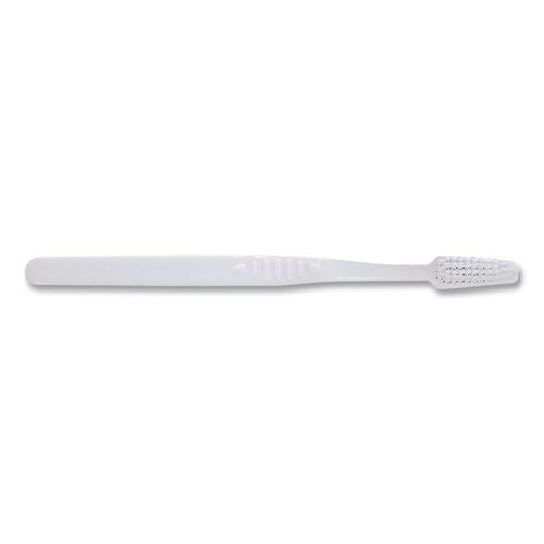 Image of Boardwalk® TBRUSHSF Toothbrush, White, 144/Carton