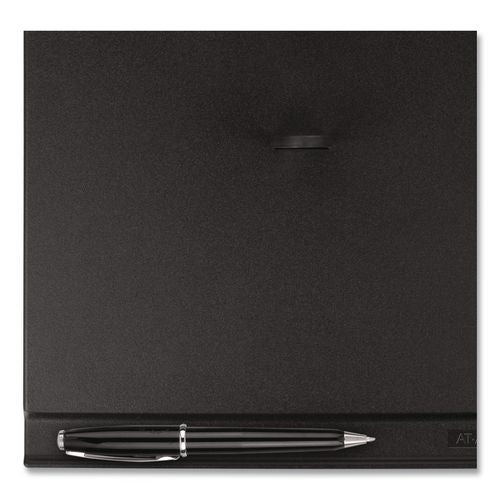 Image of AT-A-GLANCE® E17-00 #17 Desk Calendar Base for Loose-Leaf Refill, 2 Rings, 3.5" x 6", Black