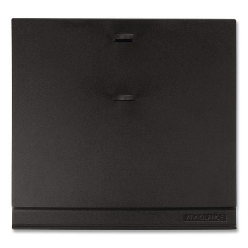 Image of AT-A-GLANCE® E17-00 #17 Desk Calendar Base for Loose-Leaf Refill, 2 Rings, 3.5" x 6", Black