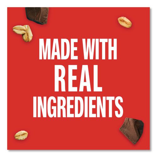 Image of KIND 67074 Healthy Grains Energy Dark Chocolate Chunk Bars, 1.4 oz Bar, 10/Box