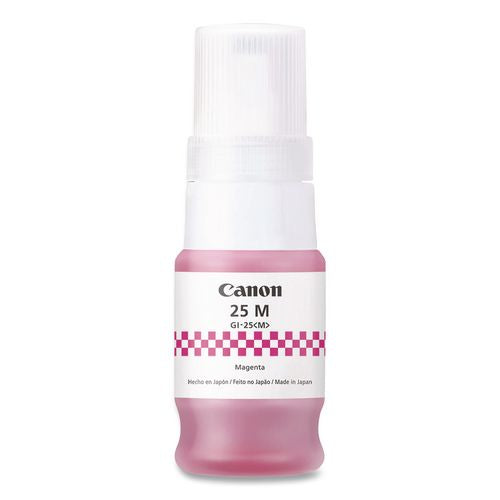 Image of Canon® 6278C001 6278C001 (GI-25) CISS High-Yield Ink, 3,000 Page-Yield, Magenta