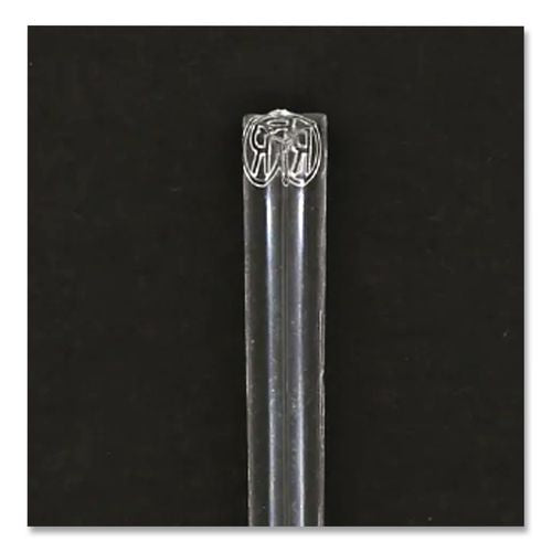 Image of AmerCareRoyal® RP149-4C Prism Picks, Plastic, 4", Clear, 500/Box, 5 Boxes/Carton