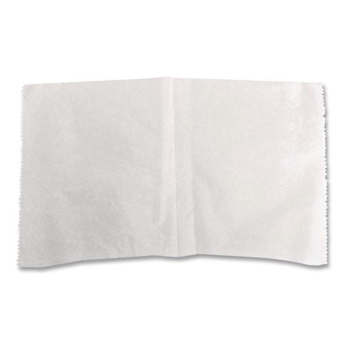 Image of Bagcraft P011008 MarketWax Interfolded Dry Wax Deli Paper, 10.75 x 8, White, 500/Box, 12 Boxes/Carton