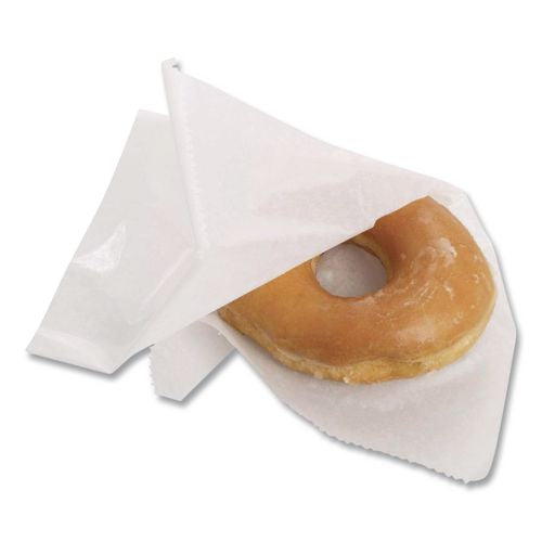 Image of Bagcraft P011012 QF12 Interfolded Dry Wax Deli Paper, 12 x 10.75, White, 500/Box,  12 Boxes/Carton