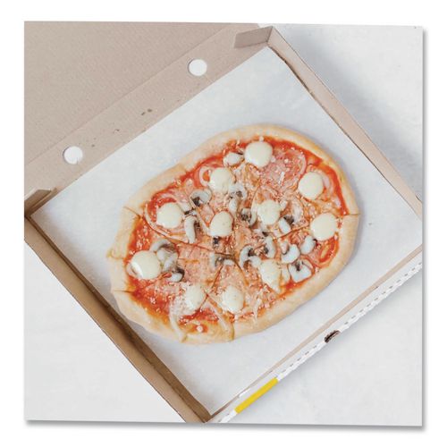 Image of Bagcraft P034013 Silicone Parchment Pizza Baking Liner, 12 X 12, 1,000/carton
