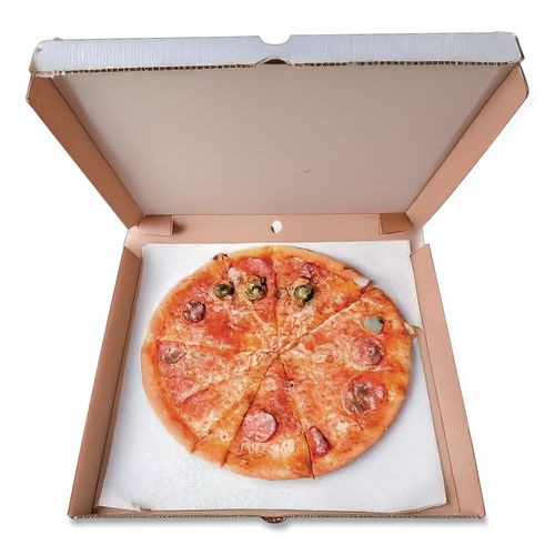 Image of Bagcraft P034013 Silicone Parchment Pizza Baking Liner, 12 X 12, 1,000/carton