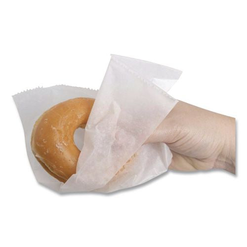 Image of Bagcraft P012010 ArtisanWax Interfolded Dry Wax Deli Paper, 10" x 10.75", White, 500/Box, 12 Boxes/Carton