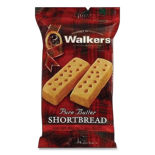 Image of Walkers W116 Shortbread Cookies, 2/pack, 24 Packs/box