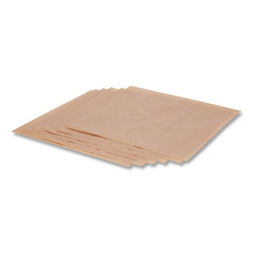 Image of Bagcraft 300897 EcoCraft Grease-Resistant Paper Wraps and Liners, 12 x 12, Natural, 1,000/Box, 5 Boxes/Carton