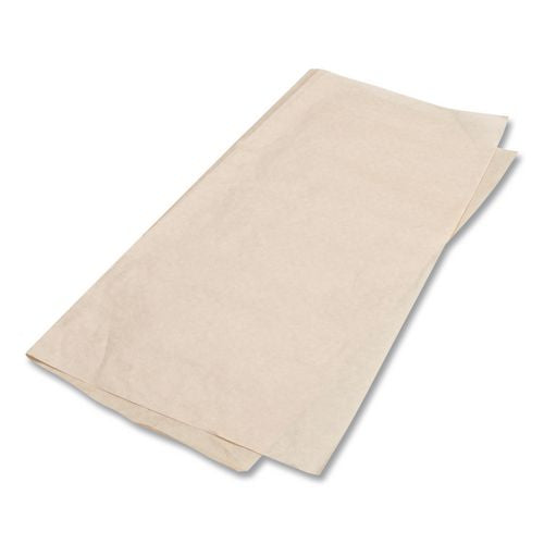 Image of Bagcraft 300898 EcoCraft Grease-Resistant Paper Wraps and Liners, 15 x 16, Natural, 1,000/Box, 3 Boxes/Carton