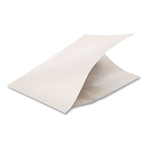 Image of Bagcraft 300421 Dubl Open Single-Serve Bags, 7" x 0.75" x 6.75", White, 8,000/Carton