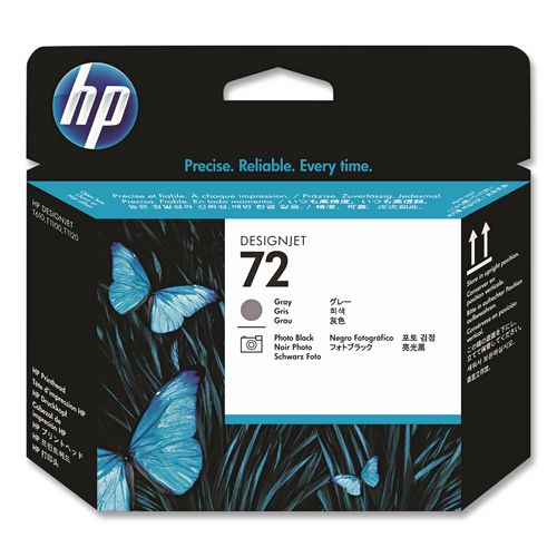 Image of HP C9380A HP 72, (c9380a) Gray/photo Black Printhead