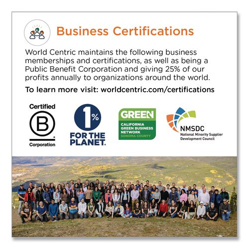 Image of World Centric® CUSU12C Notree Paper Cold Cups, 12 Oz, Natural, 1,000/carton