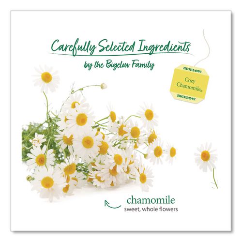Image of Bigelow® RCB10401 Single Flavor Tea, Cozy Chamomile, 28 Bags/box